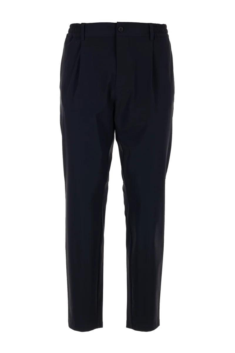 CRUNA SINGLE PLEAT SLIM TAPERED FIT WITH ELASTIC WAISTBAND AND DRAWSTRING