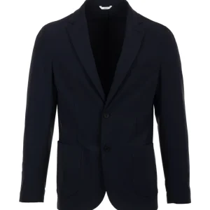 CRUNA SINGLE BREASTED BLAZER WITH PATCH POCKETS