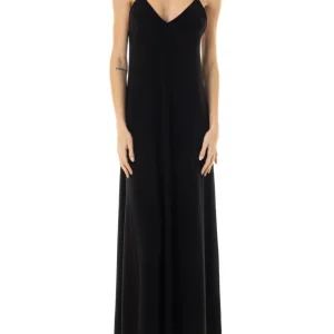 NORMA KAMALI SLIP A LINE LONG DRESS